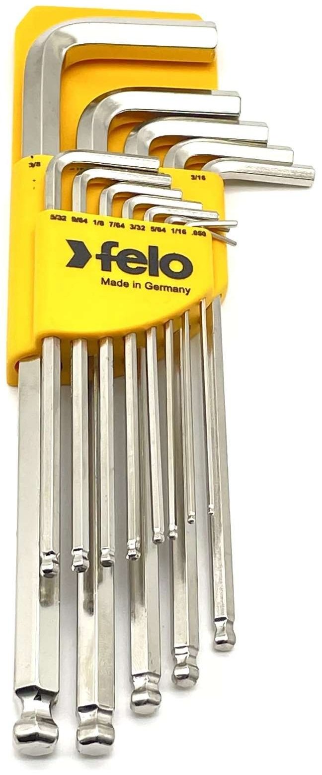 Шестигранный ключ Г-образный Felo арт.37513011, 13 шт