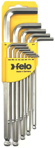 Шестигранный ключ Г-образный Felo арт.37513011, 13 шт