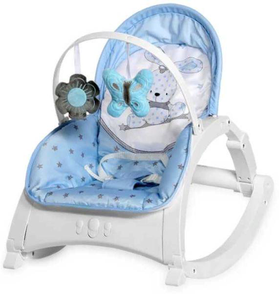 Стульчик-качалка Lorelli Enjoy  Bunny 2043 Blue  купить,NaN