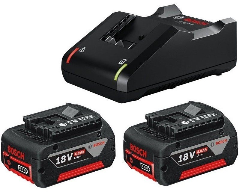 Аккумулятор Bosch GAL 18V-40 + 2 x GBA 4.0Ah 1600A019S0 Li-Ion 18 В 4 Ач 2 шт