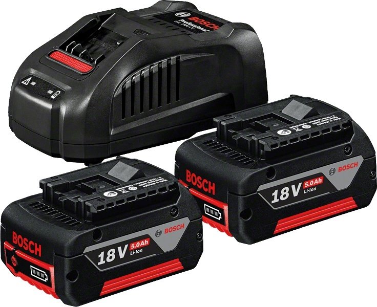 Аккумулятор Bosch 1600A00B8J Li-Ion 18 В 5 Ач 2 шт