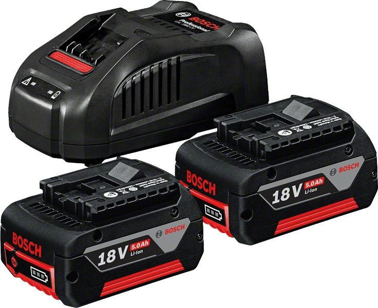 Аккумулятор Bosch 1600A00B8J Li-Ion 18 В 5 Ач 2 шт