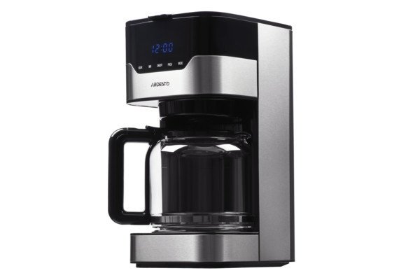 Кофеварка Ardesto FCM-D3100 черно-серебристая