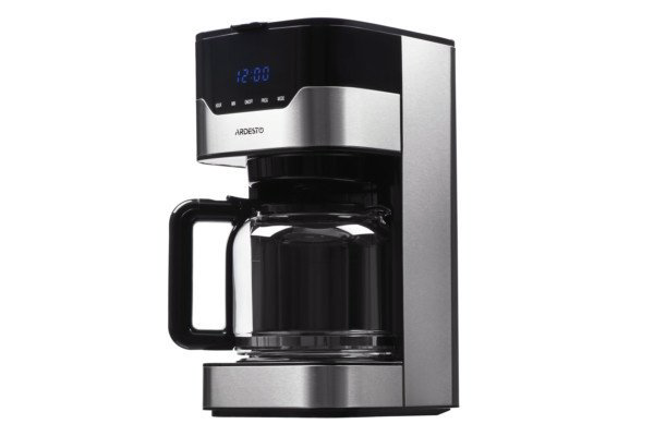 Кофеварка Ardesto FCM-D3100 черно-серебристая