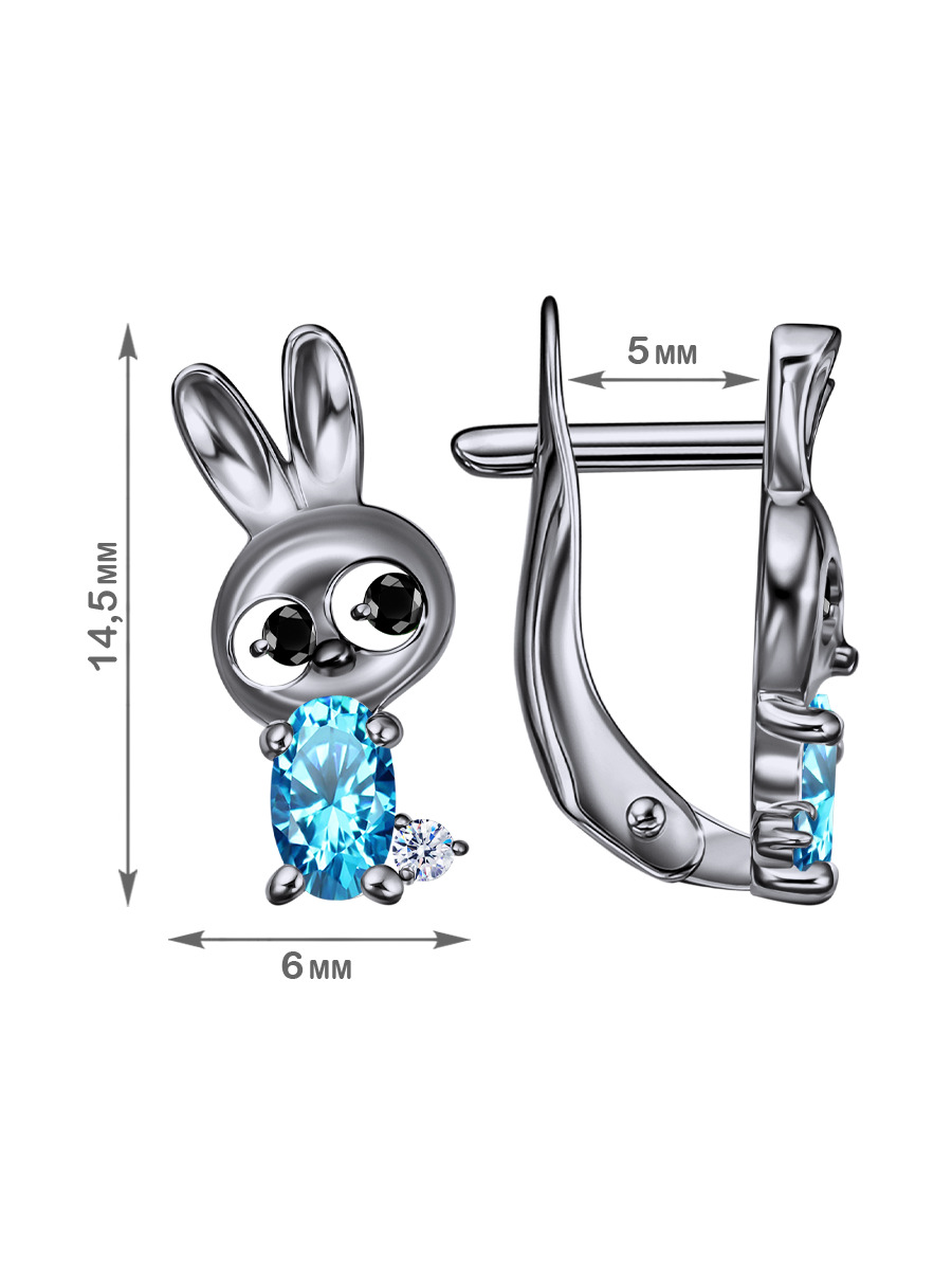 Серьги Veronika Jewelry С234-3818М1 золото 2.36гр купить,235000