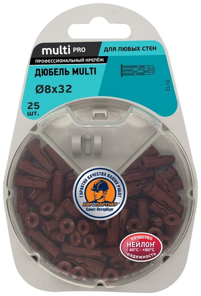 Дюбель MULTI plug 5х20 (80 шт.) LM ЕВРОПАРТНЕР купить,2140