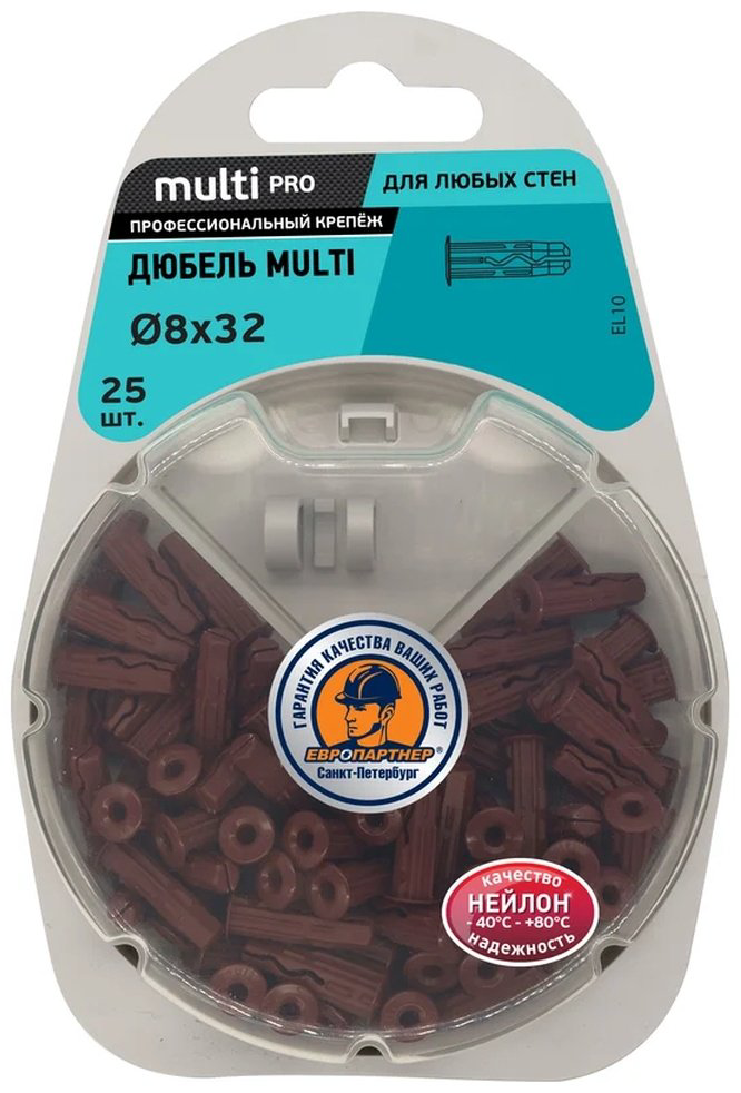Дюбель MULTI plug 5х20 (80 шт.) LM ЕВРОПАРТНЕР купить,2140