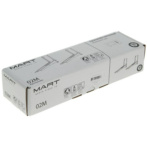 Кронштейн для СВЧ Mart 02М черный