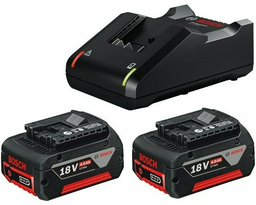Аккумулятор Bosch GAL 18V-40 + 2 x GBA 4.0Ah 1600A019S0 Li-Ion 18 В 4 Ач 2 шт