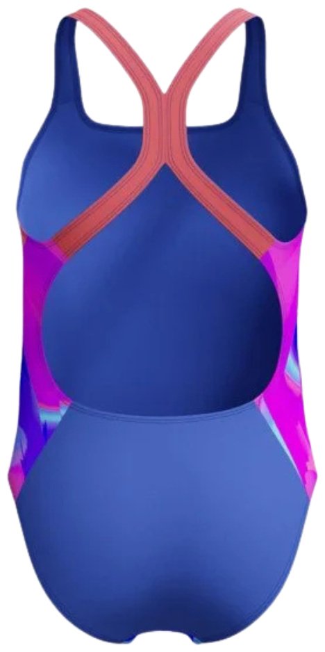 Слитный купальник Speedo синий, розовый