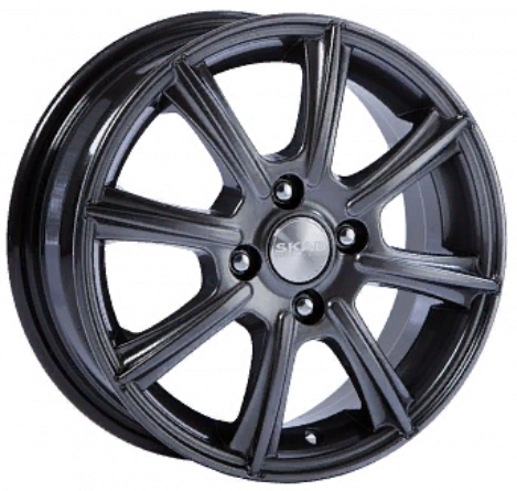 Комплект дисков Skad Монако 4x100 R14x5,5 CB56,6 ET49 графит  купить,NaN