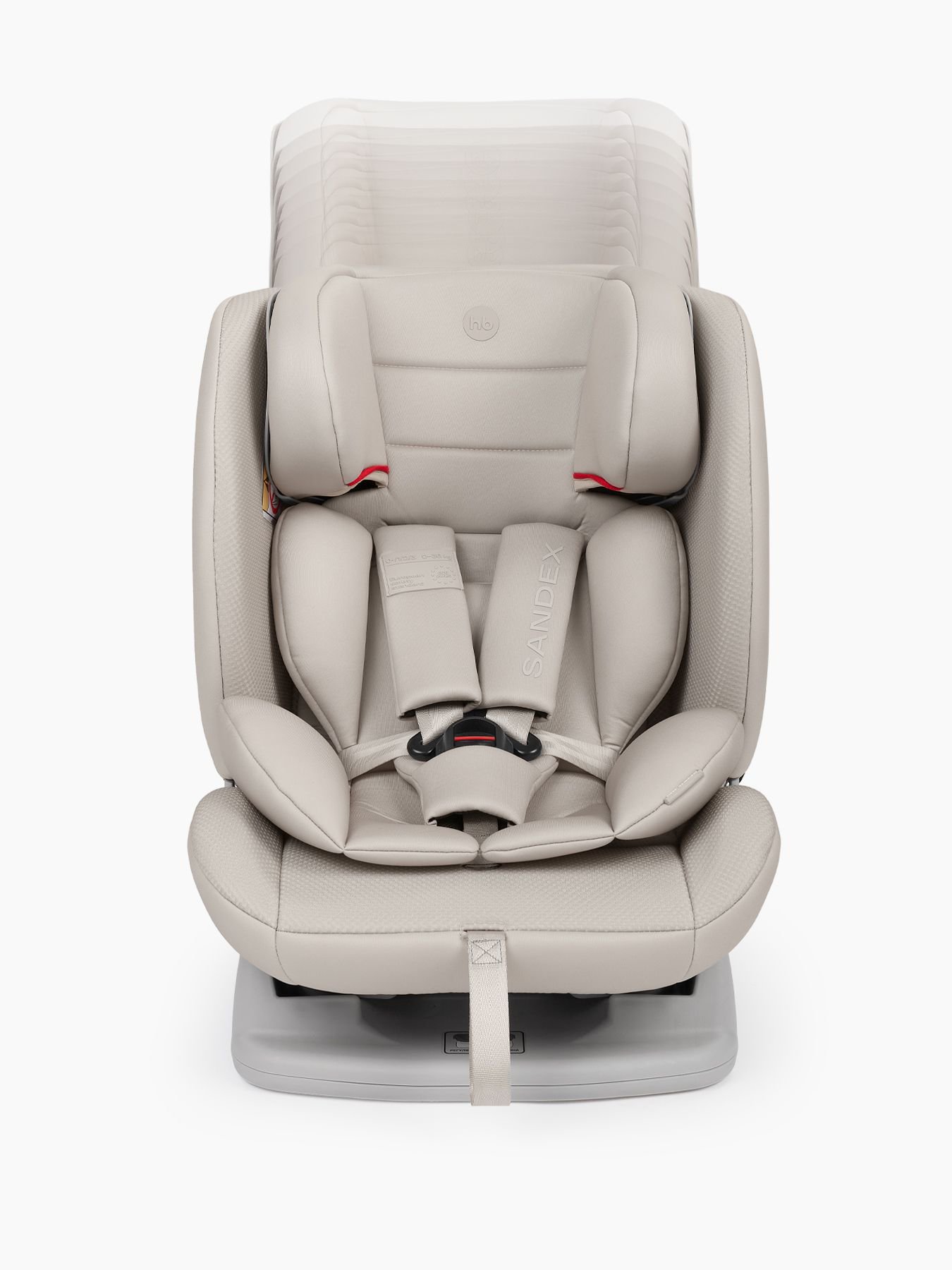 Автокресло Happy Baby Sandex Light grey купить,NaN
