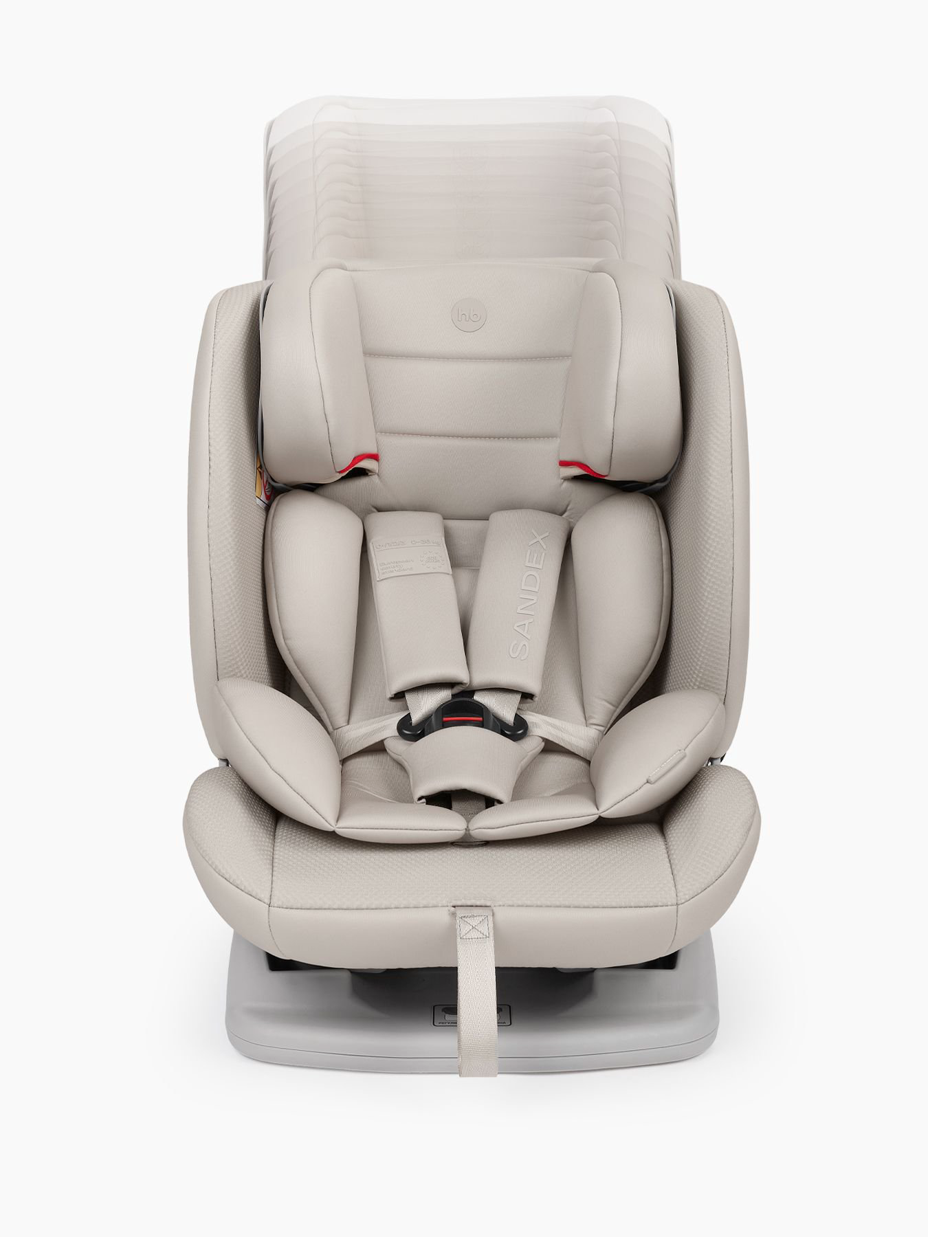 Автокресло Happy Baby Sandex Light grey купить,NaN