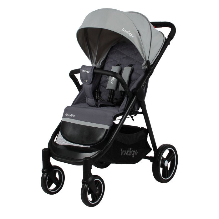 Коляска прогулочная Indigo Assana Grey купить,NaN