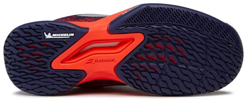 Кроссовки Babolat Jet Mach 3 AC 32F21648 violet 37.5 купить,NaN