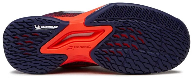 Кроссовки Babolat Jet Mach 3 AC 32F21648 violet 37.5 купить,NaN