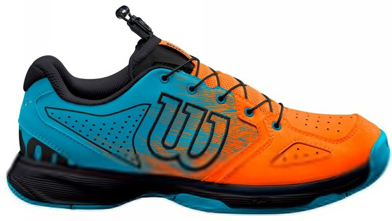 Кроссовки Wilson Kaos Bela QL WRS328060 orange/blue 32.5 купить,NaN