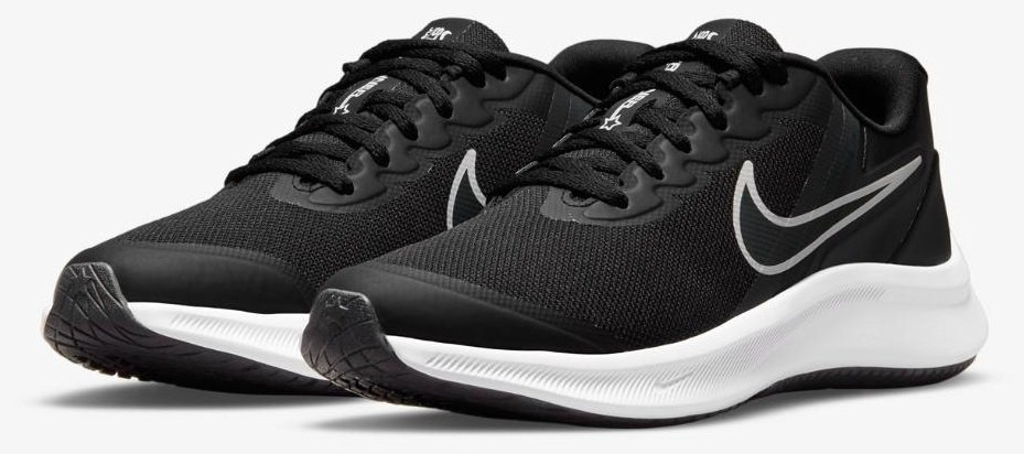 Кроссовки Nike Star Runner 3 (GS) DA2776-003 black 35.5 купить,NaN