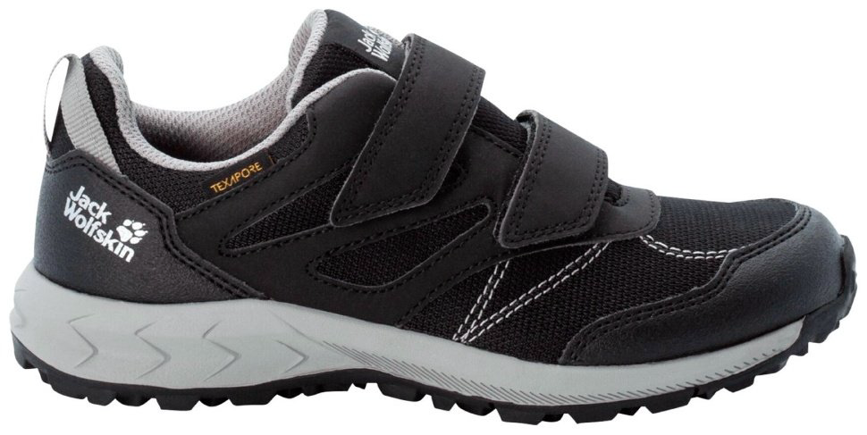 Кроссовки Jack Wolfskin 4046351-6364 black 35 купить,NaN