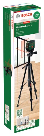 Лазерный уровень Bosch линейный UniversalLevel 2 Set 0603663801 купить,NaN