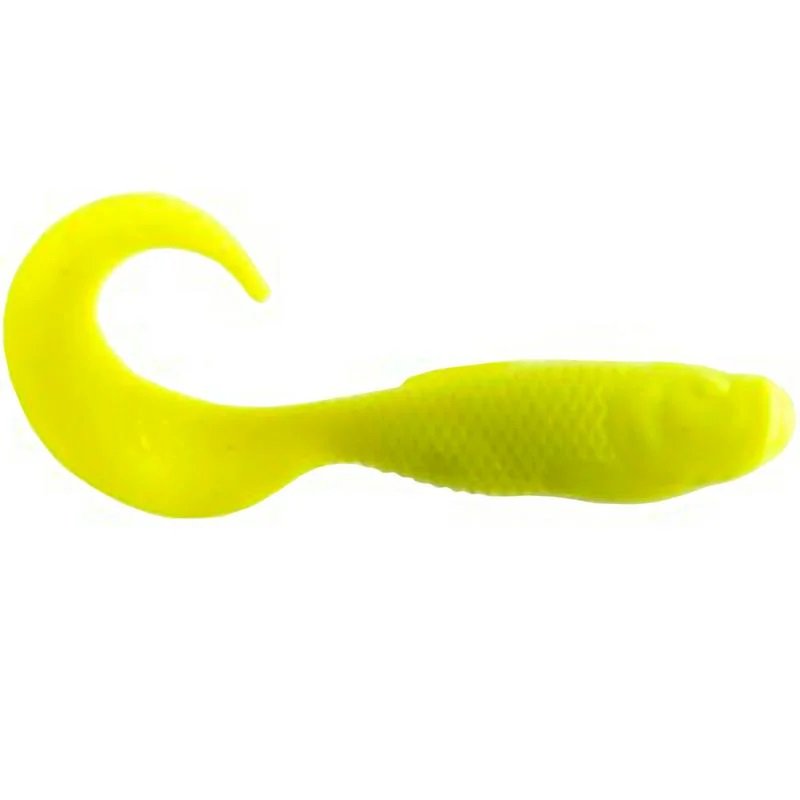 Мягкая приманка Berkley Gulp Alive Minnow Grub  3" 80 мм Chartreuse купить,NaN