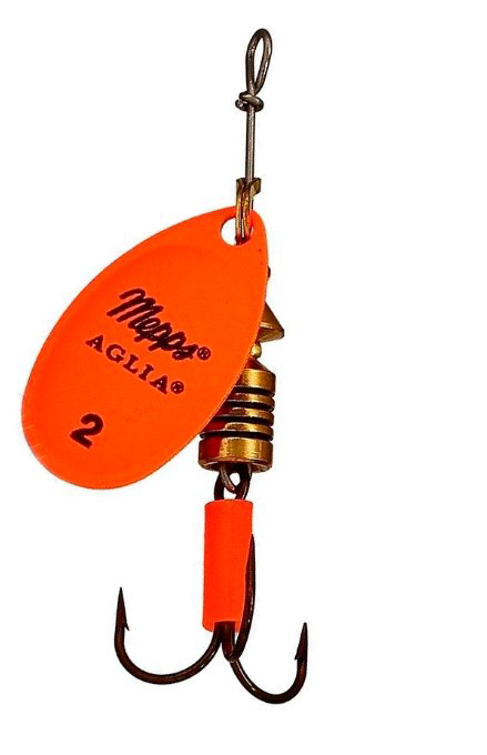 Блесна Mepps Aglia Fluo Orange №1 3,5гр