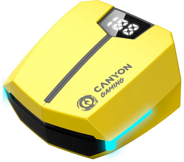 Наушники Canyon Doublebee GTWS-2 Gaming CND-GTWS2Y Yellow купить,NaN