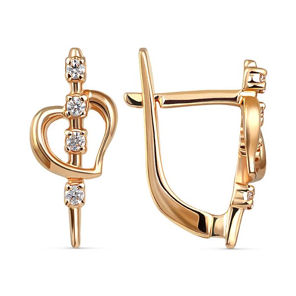 Серьги Кристалл N8738 2,43гр. купить,NaN