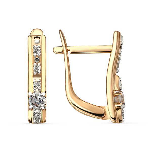 Серьги Кристалл NL649 2,52гр. купить,171360