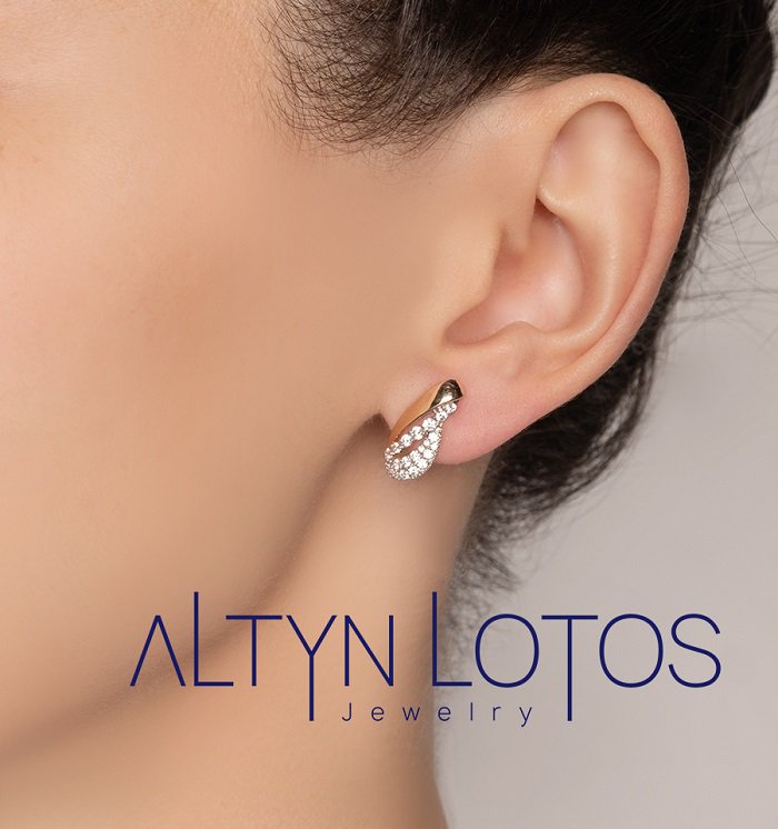 Серьги Кристалл NH188 2,93гр. купить,0