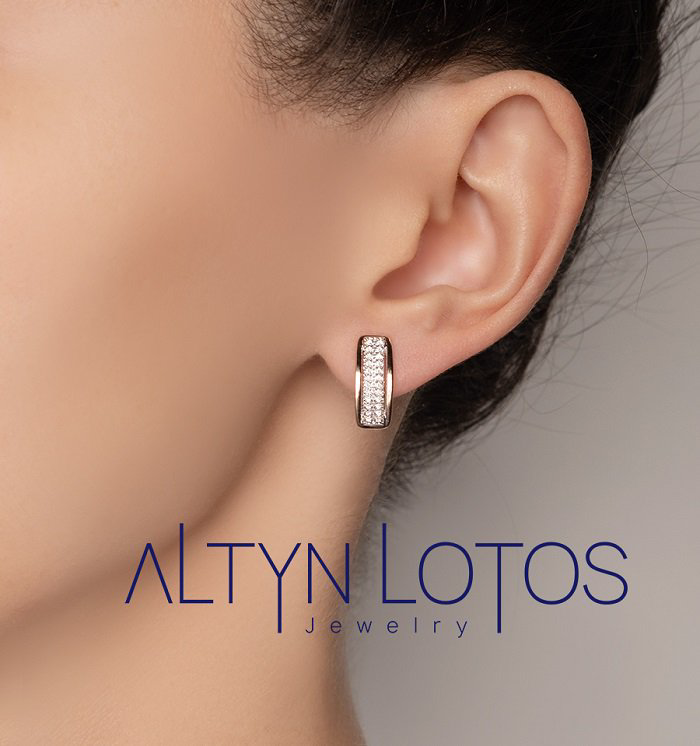 Серьги Кристалл NL536 3,01гр. купить,NaN