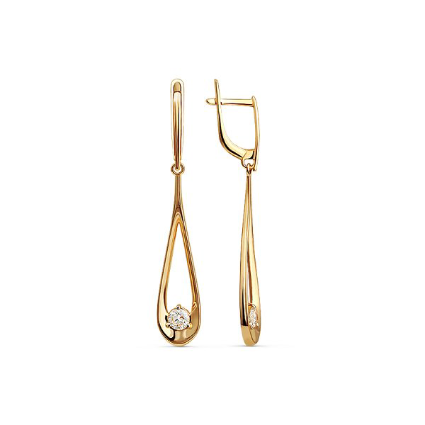 Серьги Кристалл NL735 3,9гр. купить,NaN