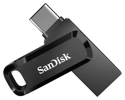 SanDisk Ultra Dual Drive SDDDC3-128G-G46 128GB черный купить,NaN