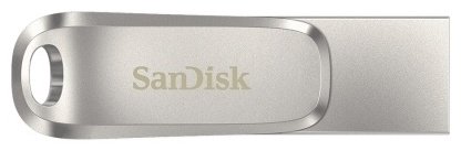 USB Flash карта SanDisk Ultra Dual Drive Luxe SDDDC4-128G-G46 128 Гб серебристый купить,NaN