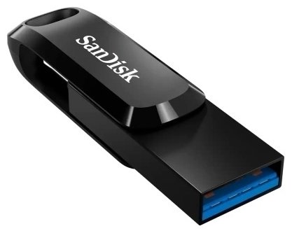 SanDisk Ultra Dual Drive SDDDC3-128G-G46 128GB черный купить,NaN