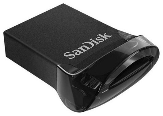SanDisk Ultra Fit SDCZ430-128G-G46 128GB черный купить,NaN