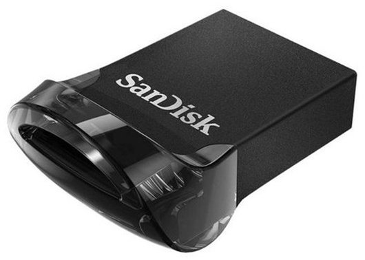 SanDisk Ultra Fit SDCZ430-128G-G46 128GB черный купить,NaN