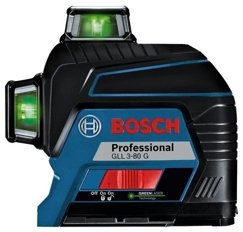 Лазерный уровень Bosch линейный GLL 3-80 G Professional 0601063Y00 купить,NaN