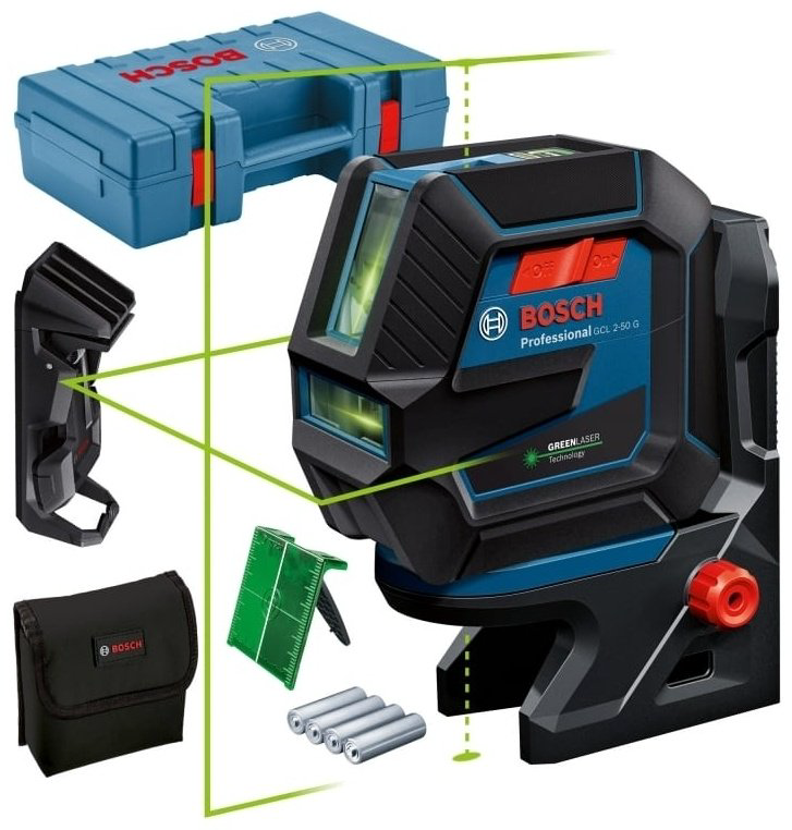 Лазерный уровень Bosch комбинированный GCL 2-50 G 0601066M02 купить,144900