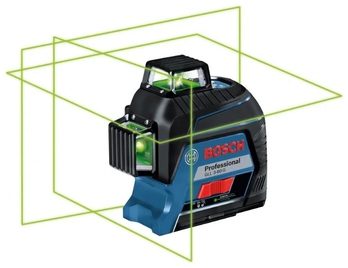 Лазерный уровень Bosch линейный GLL 3-80 G Professional 0601063Y00 купить,NaN