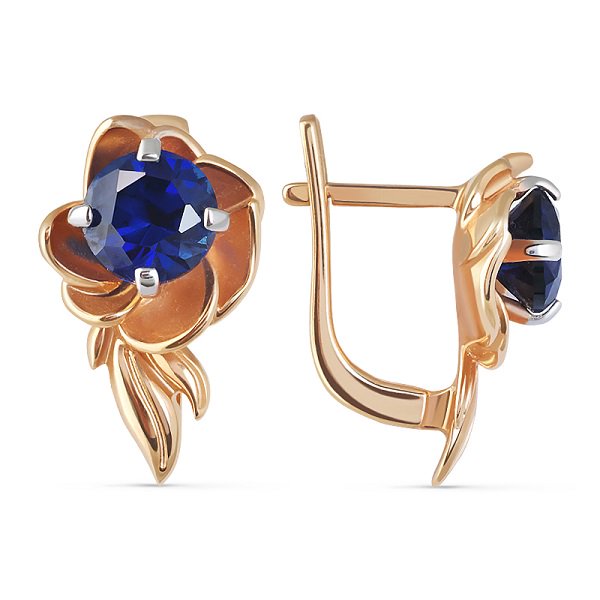 Серьги Кристалл NB937 4,48гр. купить,NaN