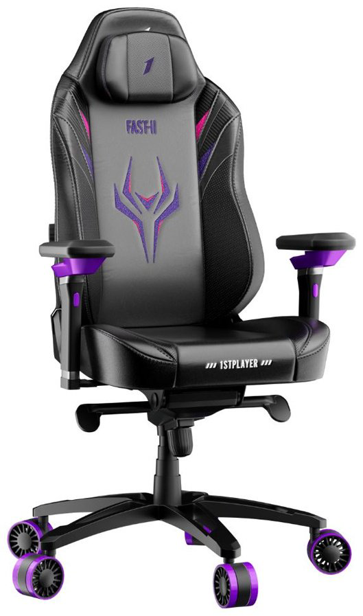 Игровое кресло 1STPLAYER FAST-IP, черный - ForteMarket Игровое кресло 1STPLAYER FAST-IP, черный купить,153190