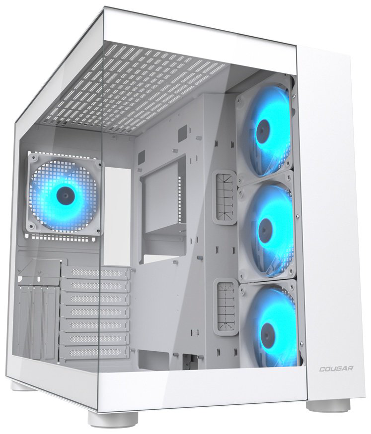 Корпус COUGAR FV150 RGB белый купить,45490