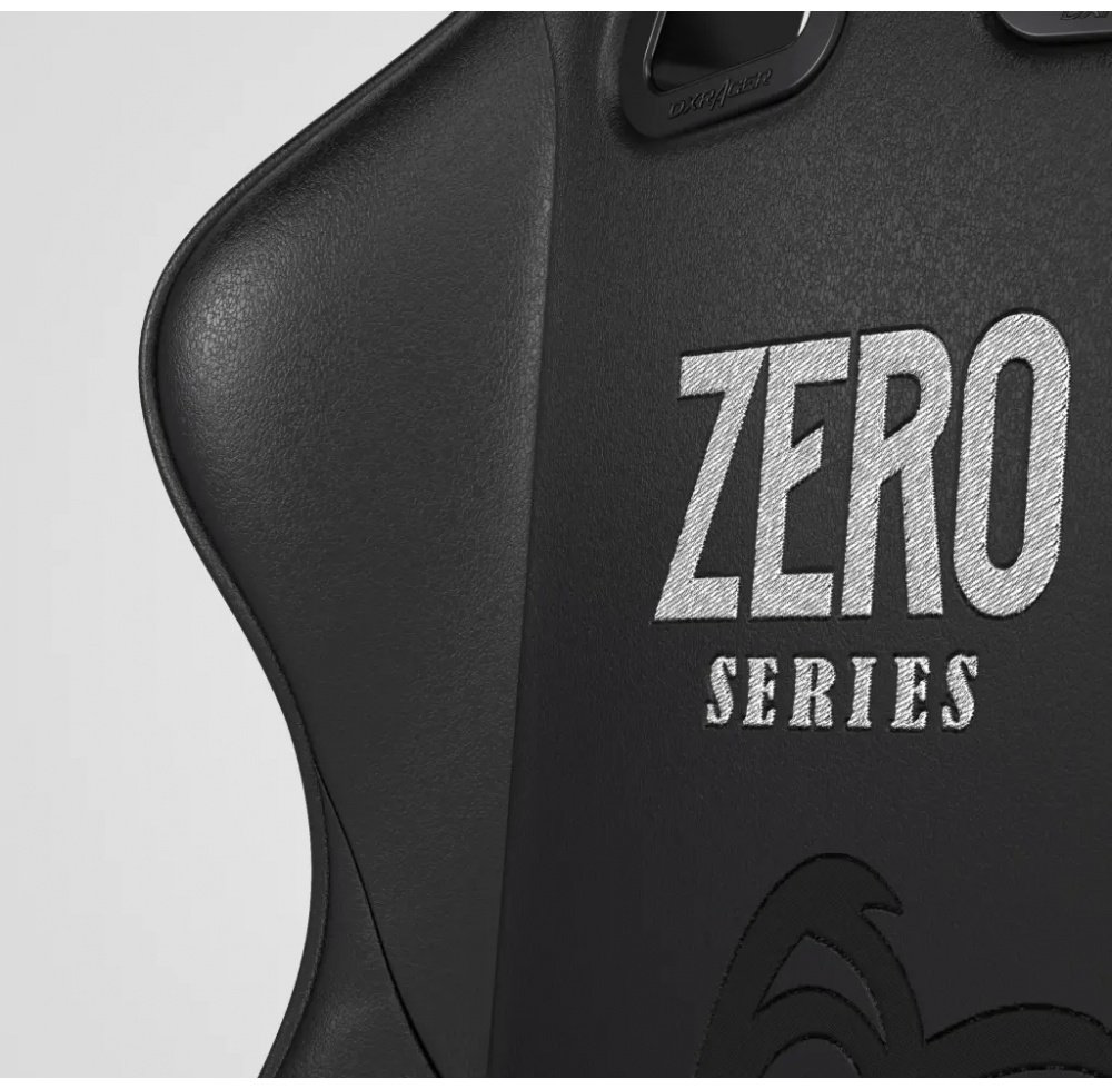 Игровое кресло DXRacer GC/LFD23LTC/ZERO, черный, белый купить,NaN