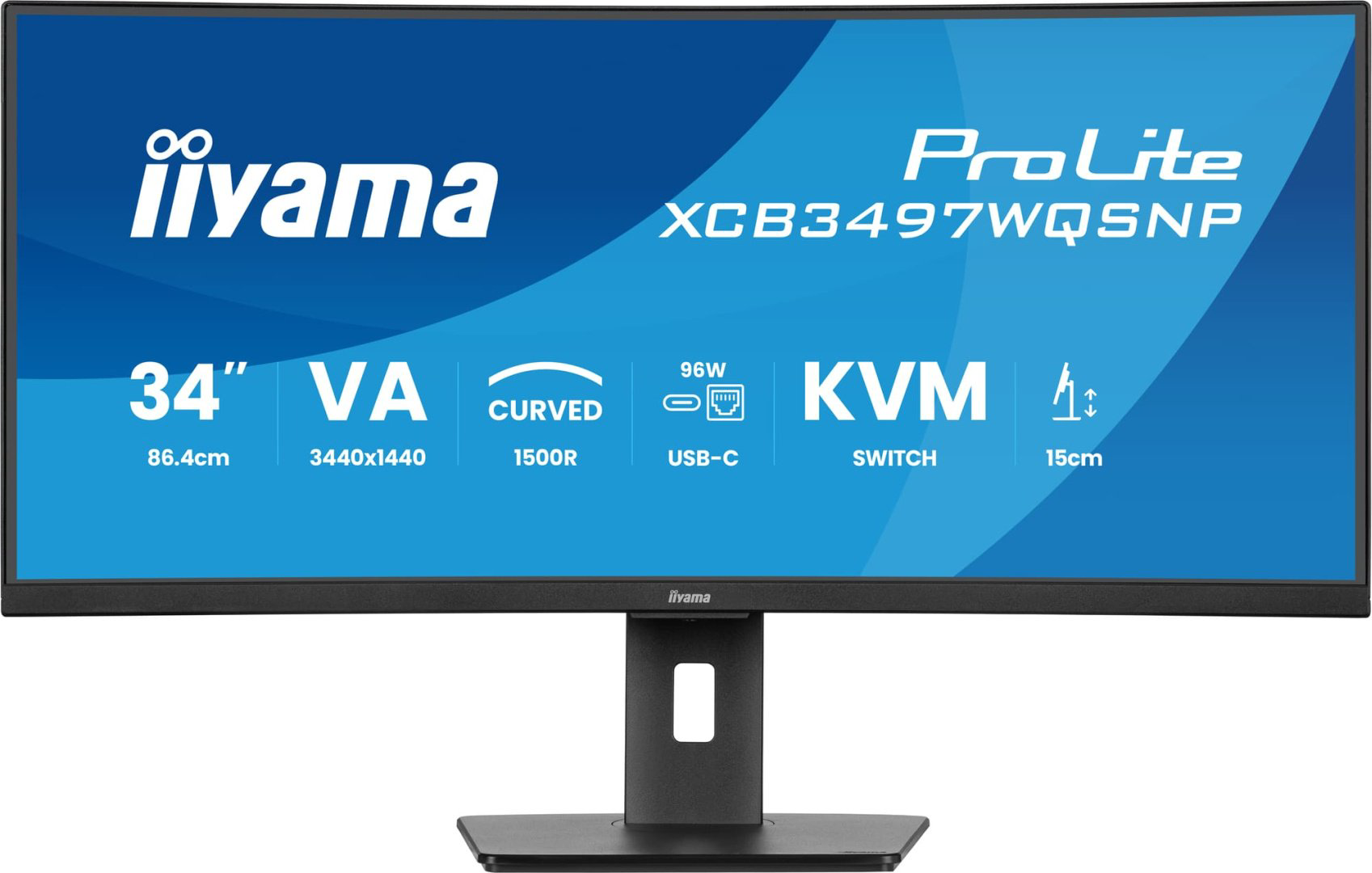 Монитор 34" Iiyama XCB3497WQSNP-B1 черный купить,NaN