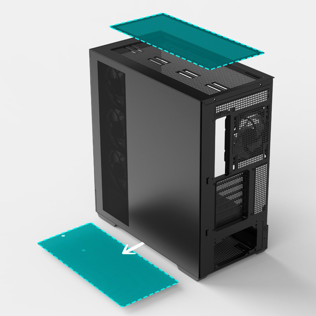 Корпус Zalman P40 NAMU черный купить,63943