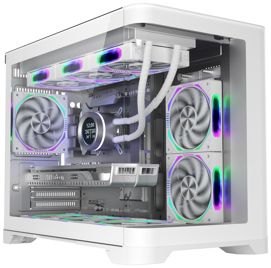 Корпус 1STPLAYER UV6 White белый купить,NaN