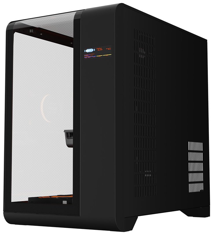 Корпус 1STPLAYER RT7-BK-3FC7R-1FC7 черный