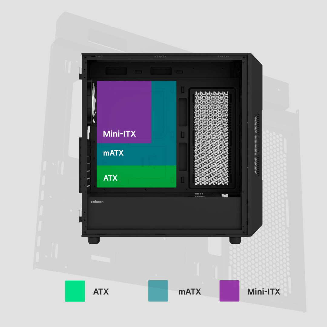 Корпус Zalman I3 Neo ARGB V2 черный купить,NaN