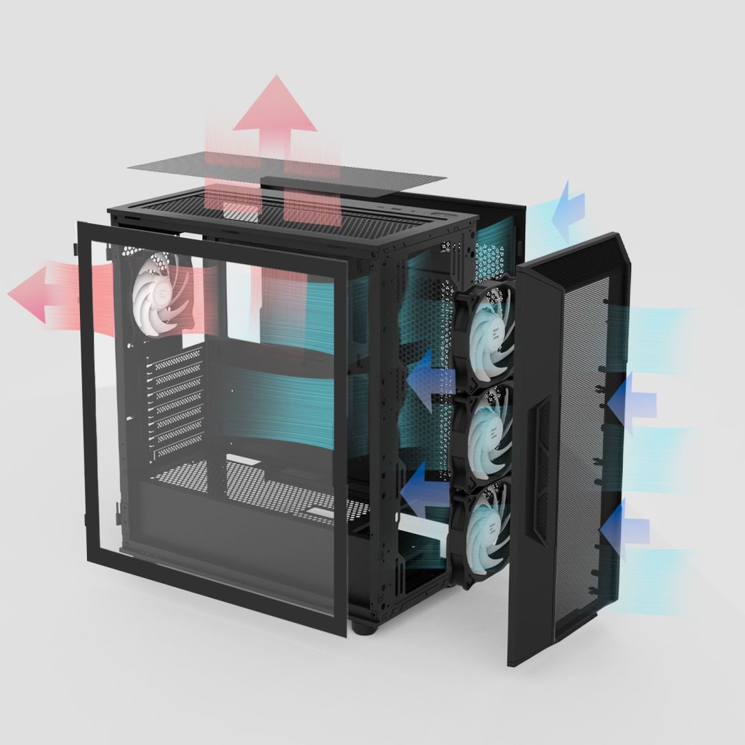 Корпус Zalman I3 Neo ARGB V2 черный купить,NaN